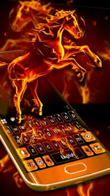 Flaming Fire Horse android App screenshot 3